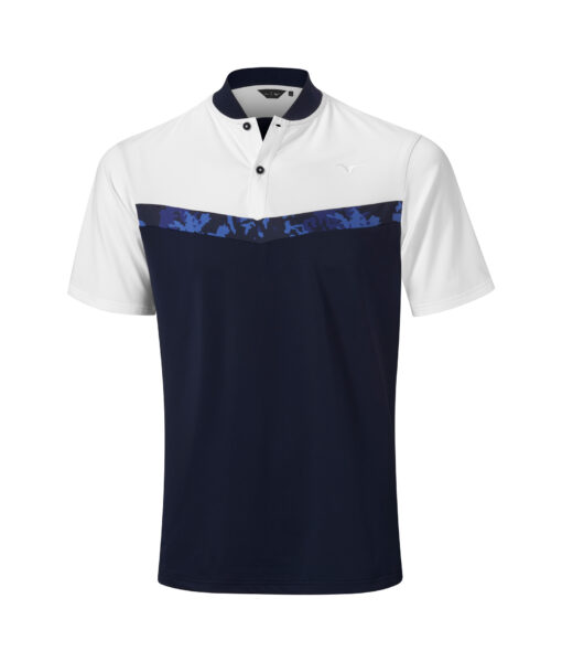 Mizuno Floral GC Polo Deep Navy