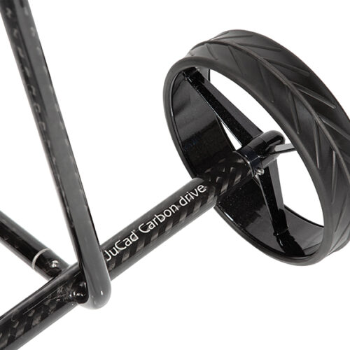 JUCAD CARBON DRIVE CLASSIC 3.0 SET, inklapbaar incl. scorekaarthouder, transporttas, handgreepbescherming en zilveren paraplu met UV-bescherming - Afbeelding 5