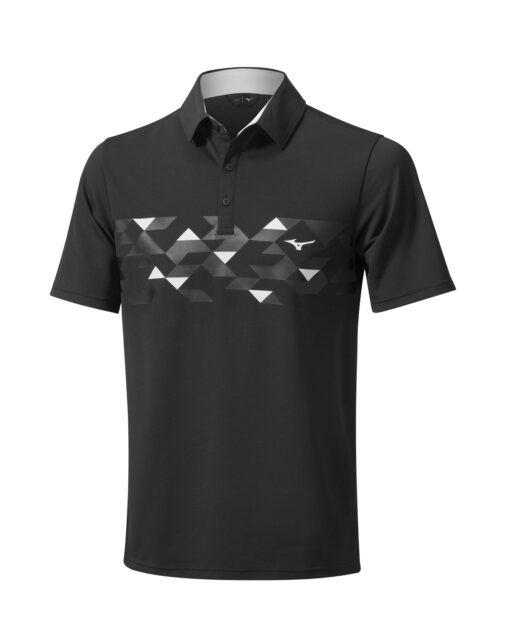 Mizuno Winter Checker Polo Shirt Thermo - Afbeelding 4