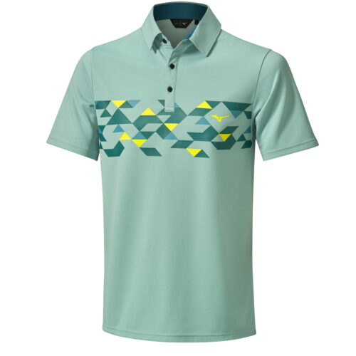 Mizuno Winter Checker Polo Shirt Thermo - Afbeelding 3