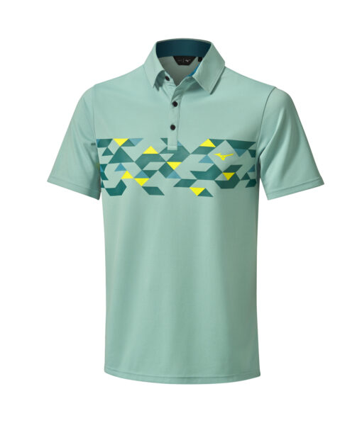 Mizuno Winter Checker Polo Shirt Thermo - Afbeelding 3