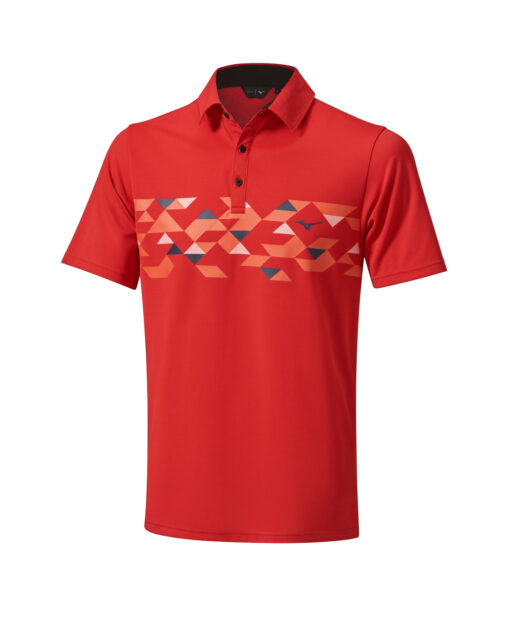 Mizuno Winter Checker Polo Shirt Thermo - Afbeelding 2