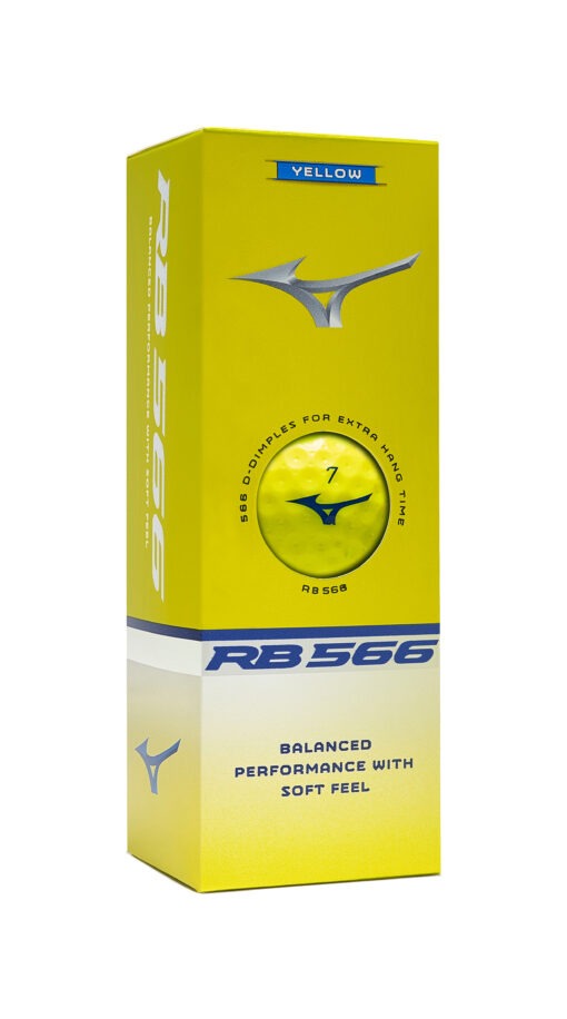 Mizuno RB566 Yellow  – 1 Dozen (12 golf balls) - Afbeelding 5