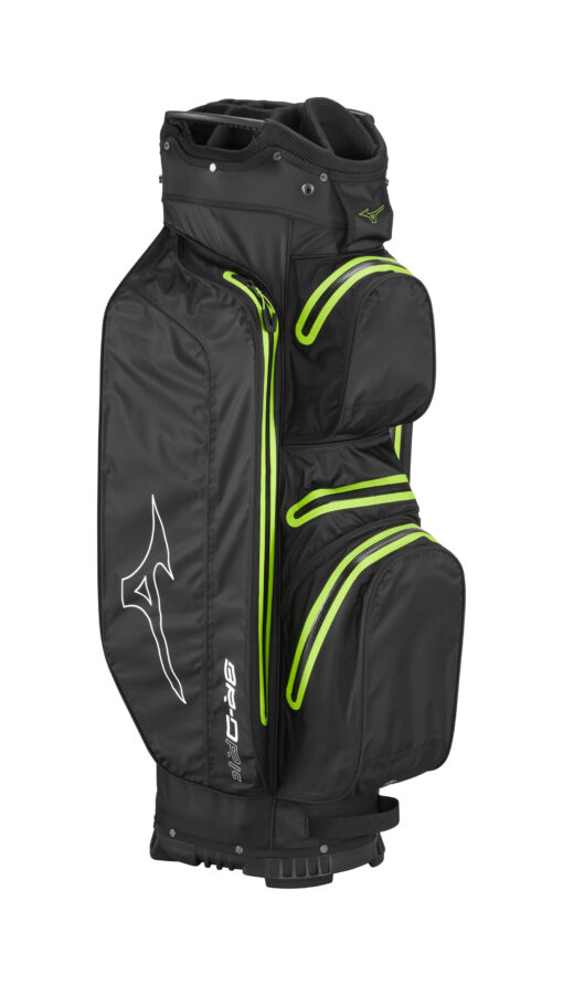 Mizuno BR-DRI Cart Bag Black/Green - Afbeelding 2