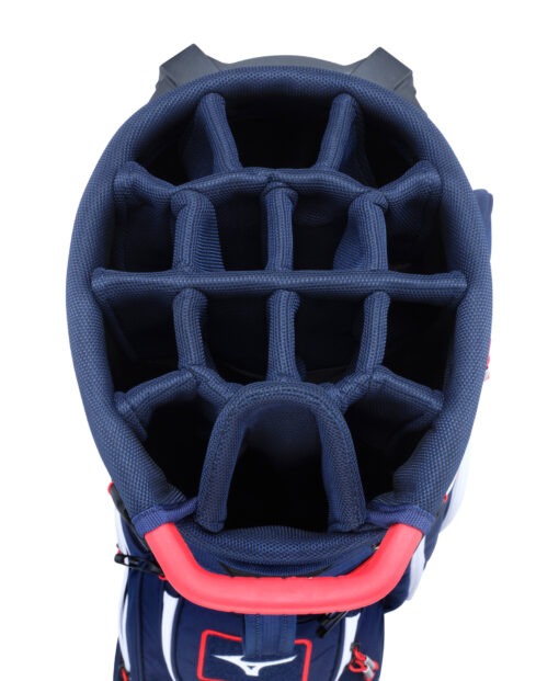Mizuno BR-DX Stand Bag Navy/Red - Afbeelding 3