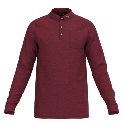 Mizuno Melange L/S Polo - Afbeelding 3