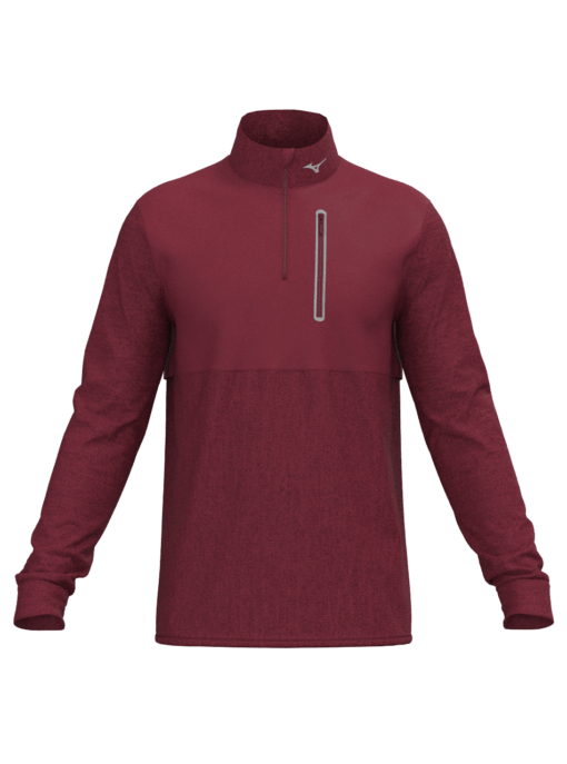 Mizuno Melange Reflect 1/4 Zip - Afbeelding 3