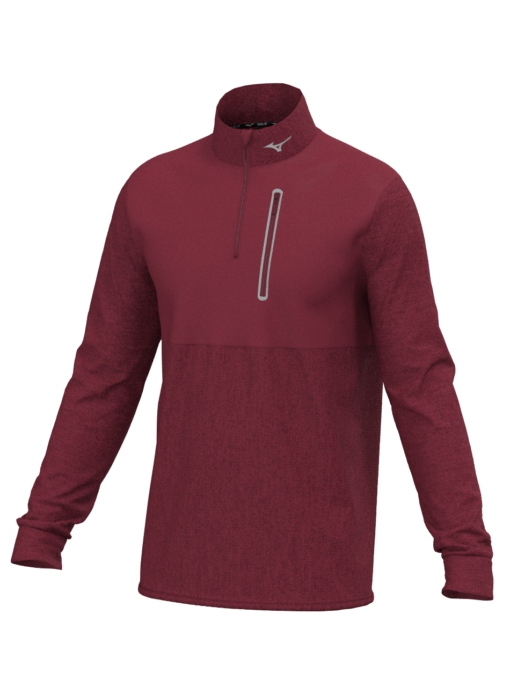 Mizuno Melange Reflect 1/4 Zip - Afbeelding 2